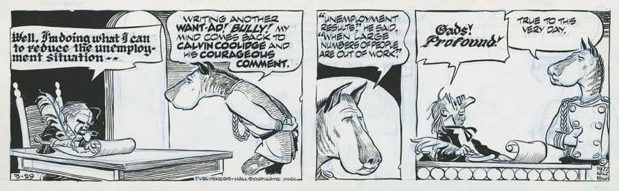 Pogo 3/29/72 Daily Comic Art