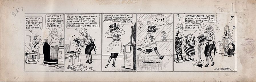 Winnie Winkle 10/8/20 Daily Comic Art