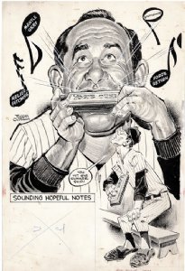 Yogi Berra - Yogi's Tune Comic Art