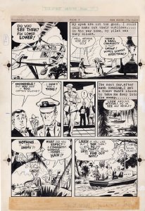 The Spirit 6/25/50 - The Census Taker pg.3 Comic Art
